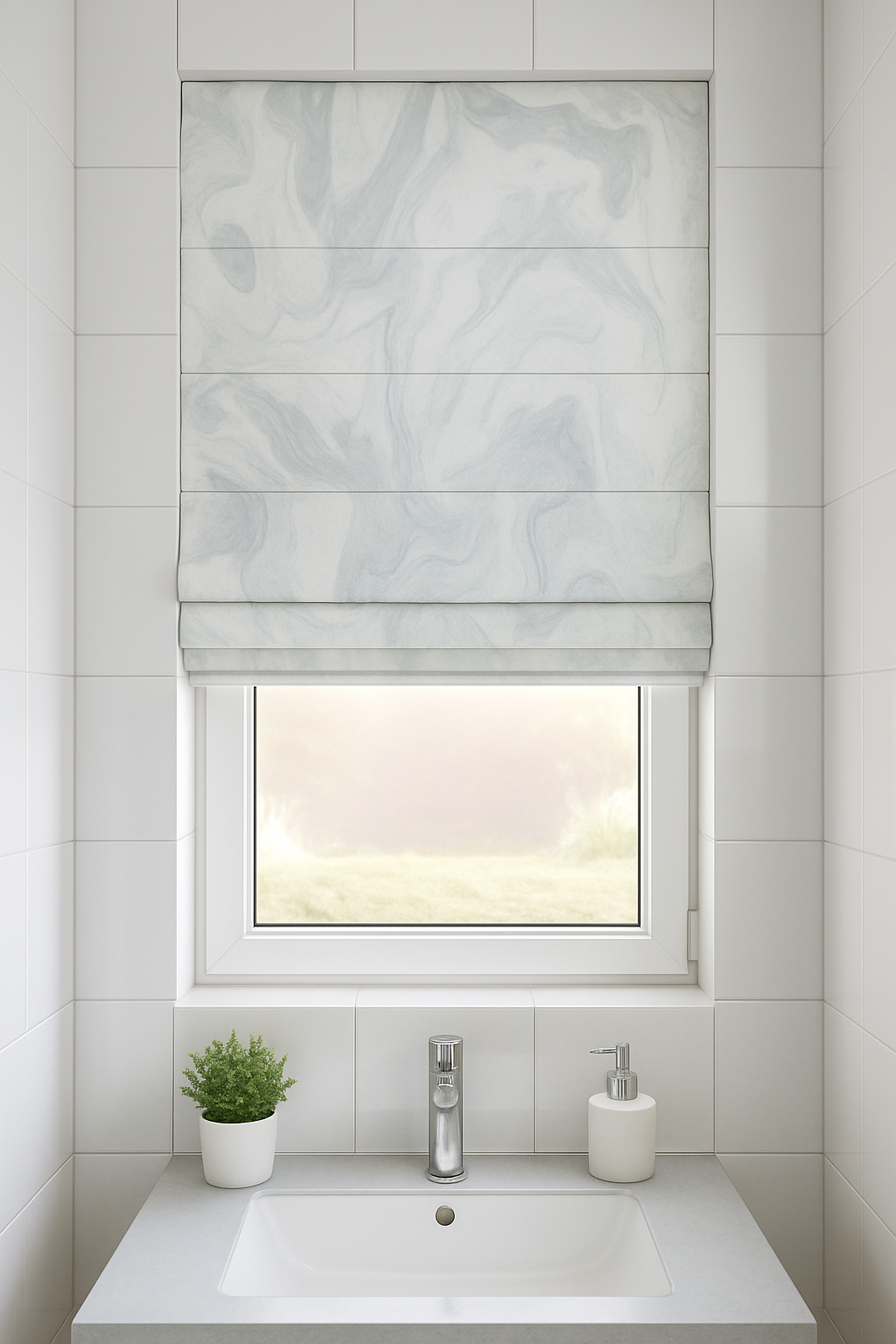 Arena Ripple Shadow Roman Blind