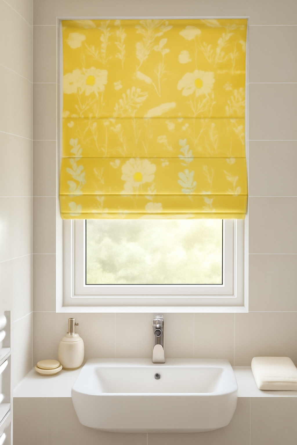 Arena Wren Sunrise Roman Blind
