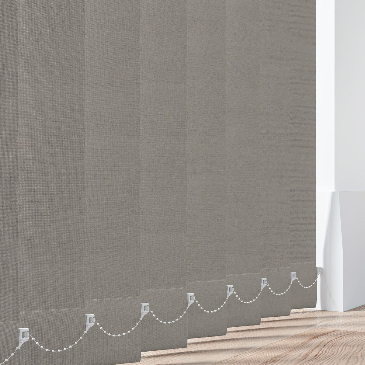 Atlantex Grey Vertical Blind