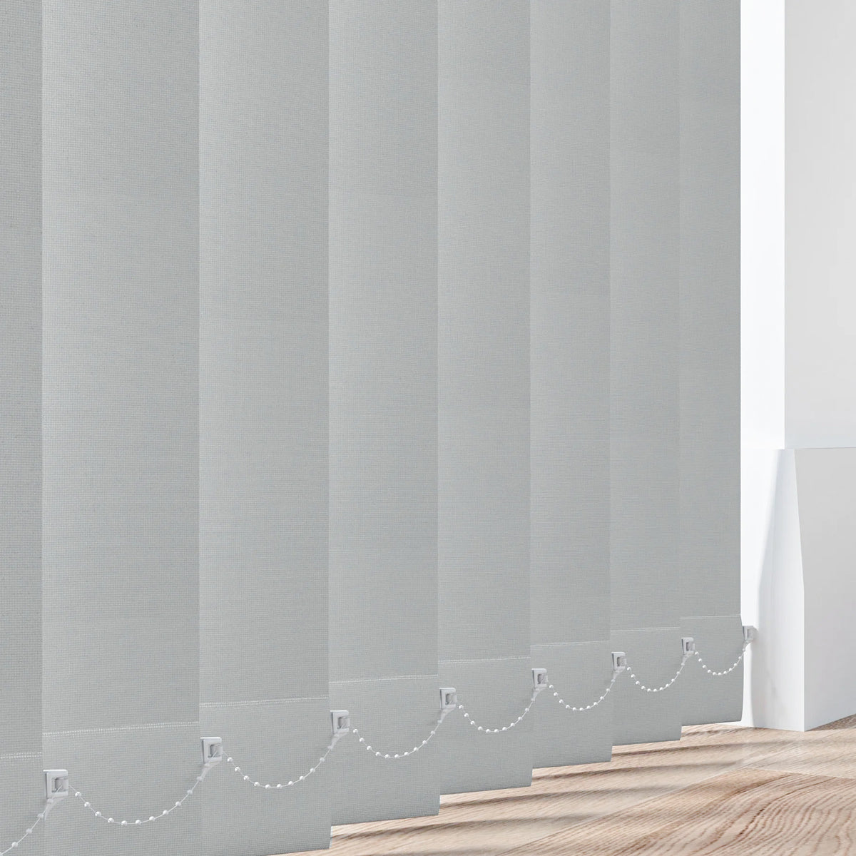 Atlantex Silver Vertical Replacement Blind Slat