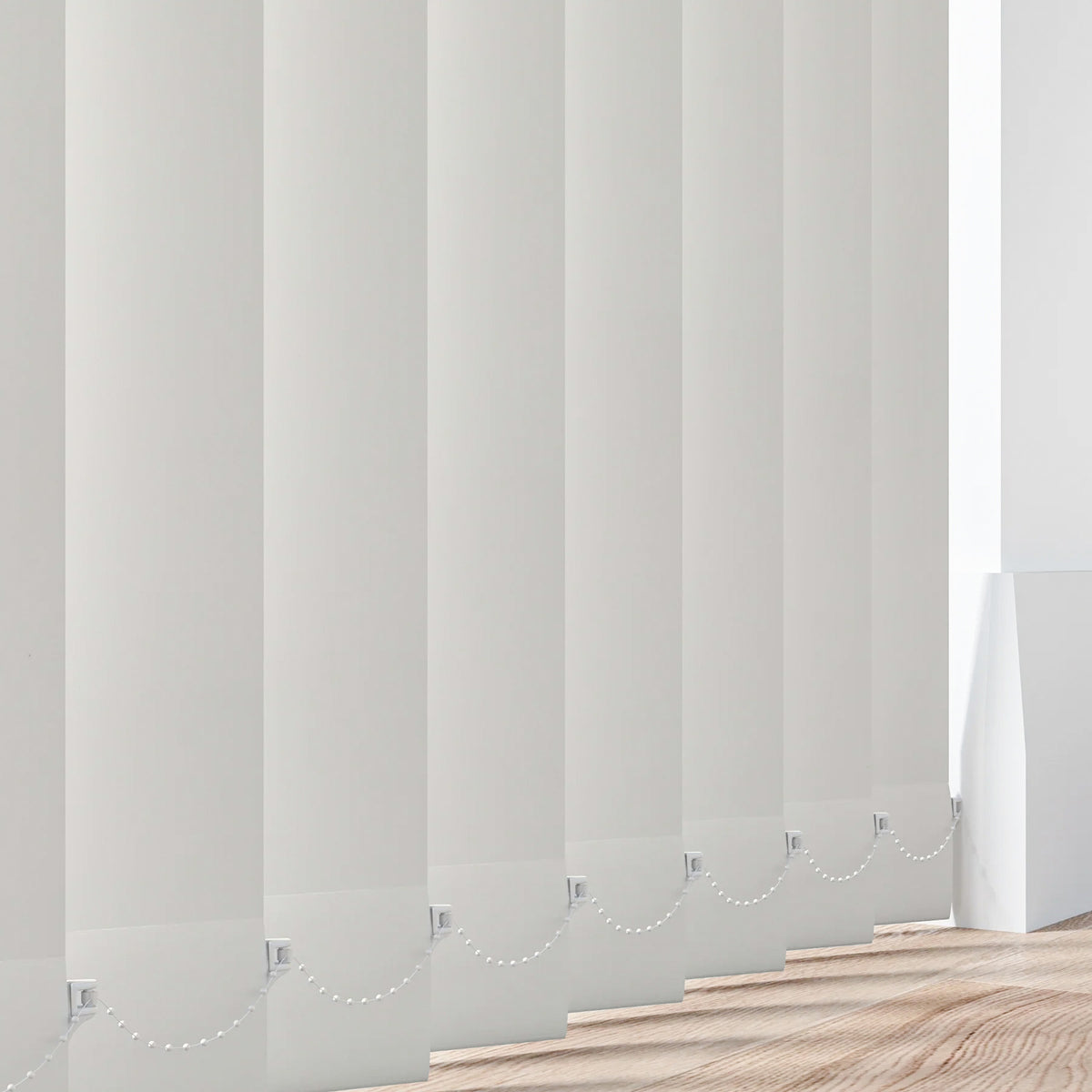 Atlantex White Vertical Blind