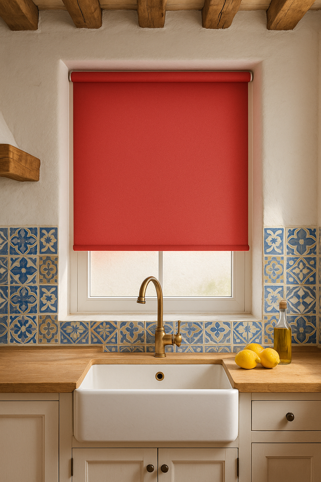 Atlantex Asc Cherry Electrical Roller Blind