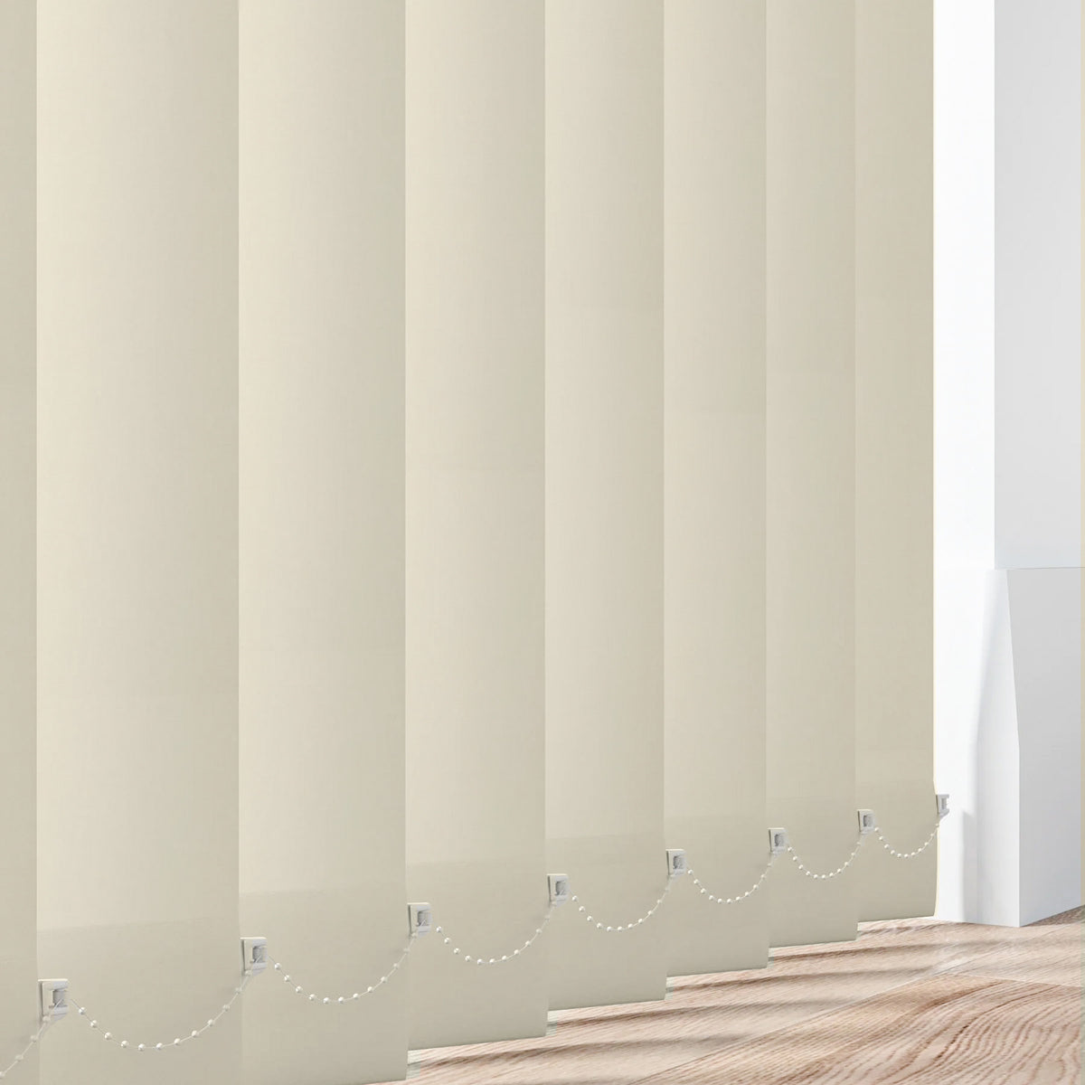 Atlantex Cream Vertical Replacement Blind Slat