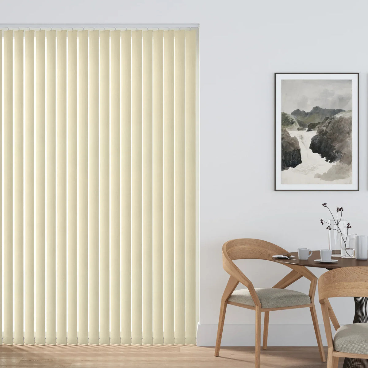 Badar Beige Vertical Blind