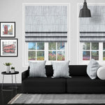 EB Bali White Roman Blind
