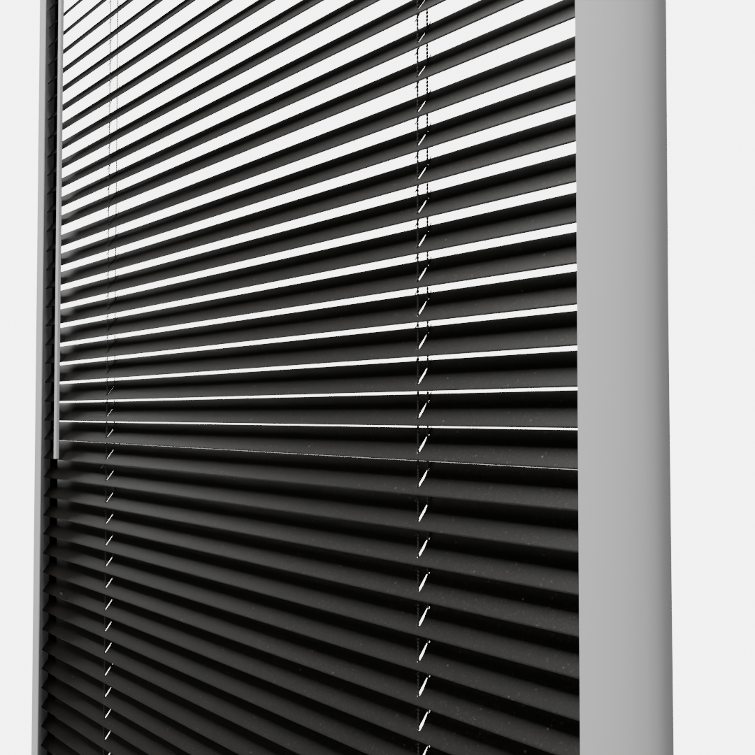 Perfect Fit Metal Blind - Barely Black - 25mm