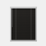 Perfect Fit No Drill Metal Blind - Barely Black - 25mm