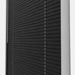 Perfect Fit No Drill Metal Blind - Barely Black - 25mm