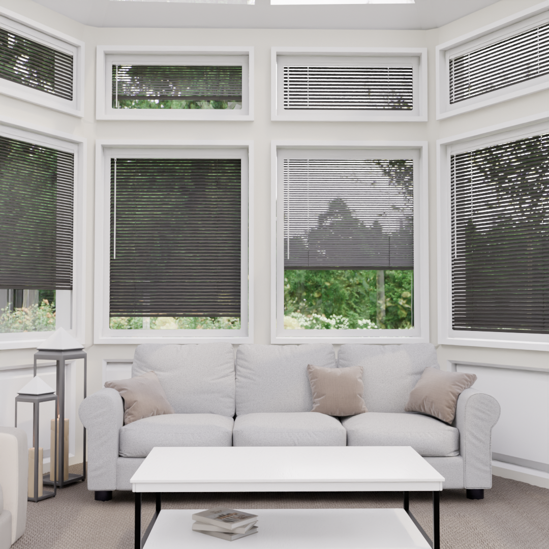 Perfect Fit Metal Blind - Barely Black - 25mm