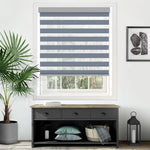 Blackout Pitch Grey - Day and Night Blinds