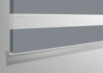 Blackout Pitch Silver - Day and Night Blinds