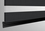 Plain Soft Black - Electrical Day and Night Blinds