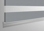 Plain Soft Grey - Day & Night Blinds