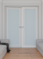 Perfect Fit No Drill Metal Blind - Blue Haze - 25mm