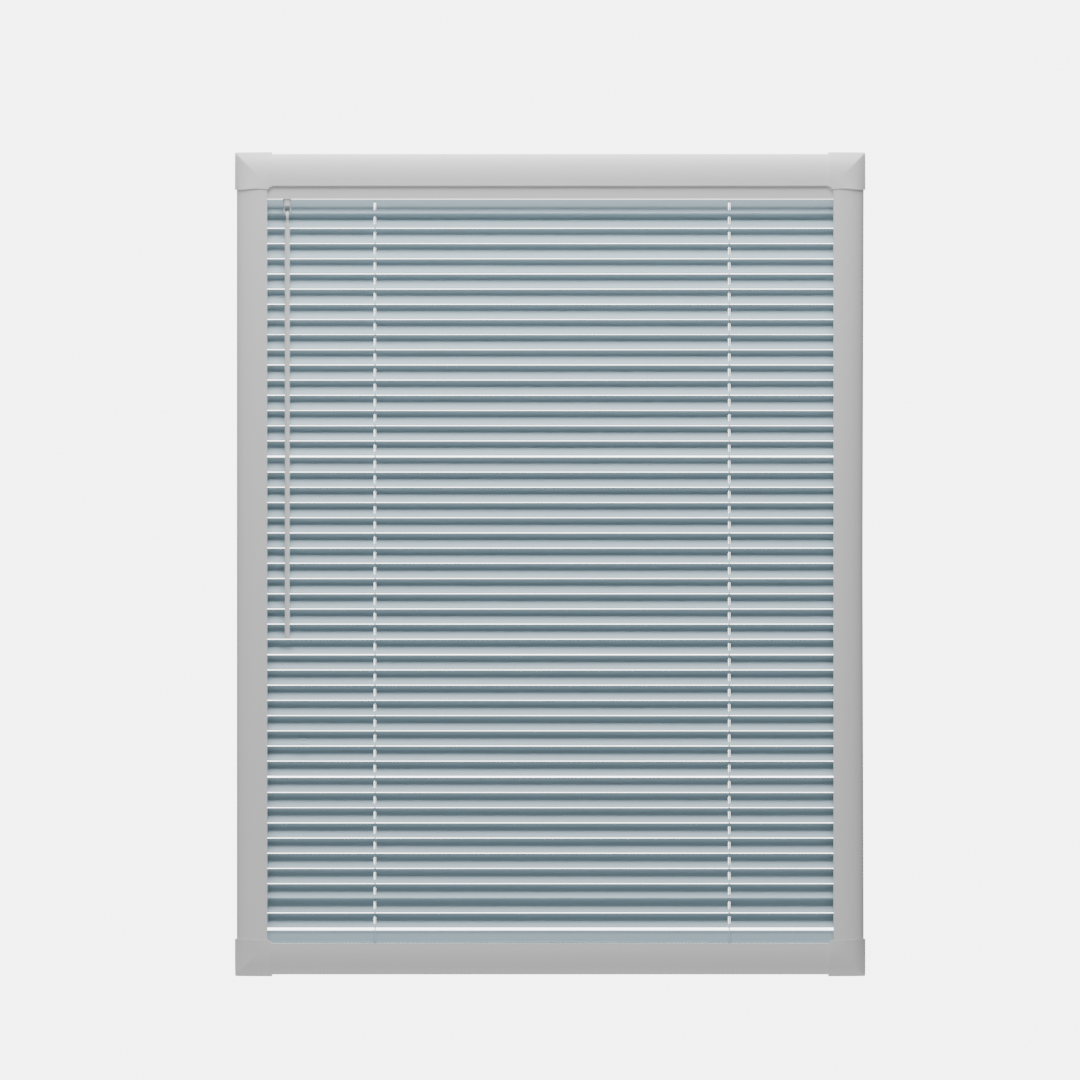 Perfect Fit Metal Blind - Blue Haze - 25mm
