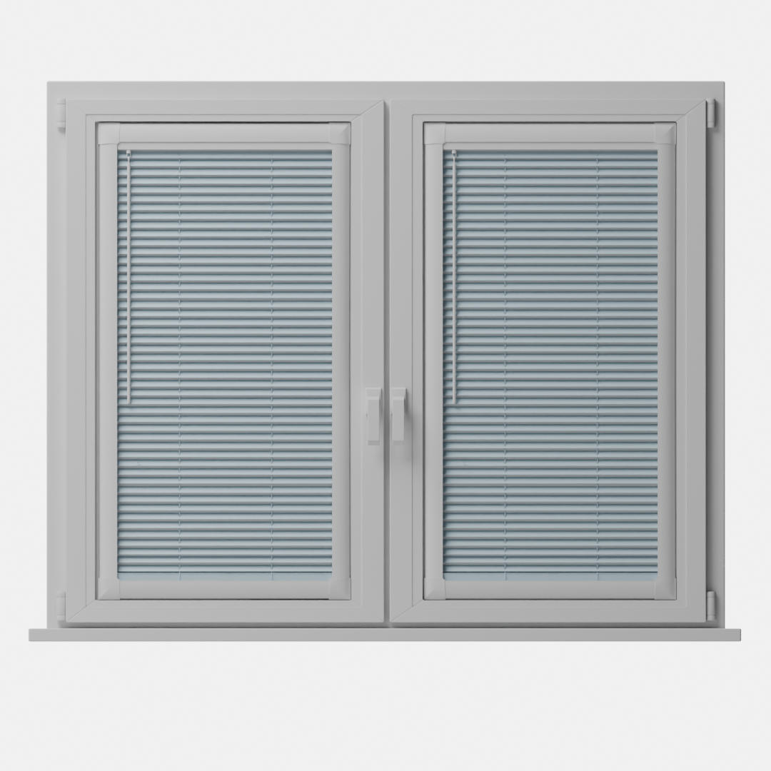 Perfect Fit Metal Blind - Blue Haze - 25mm