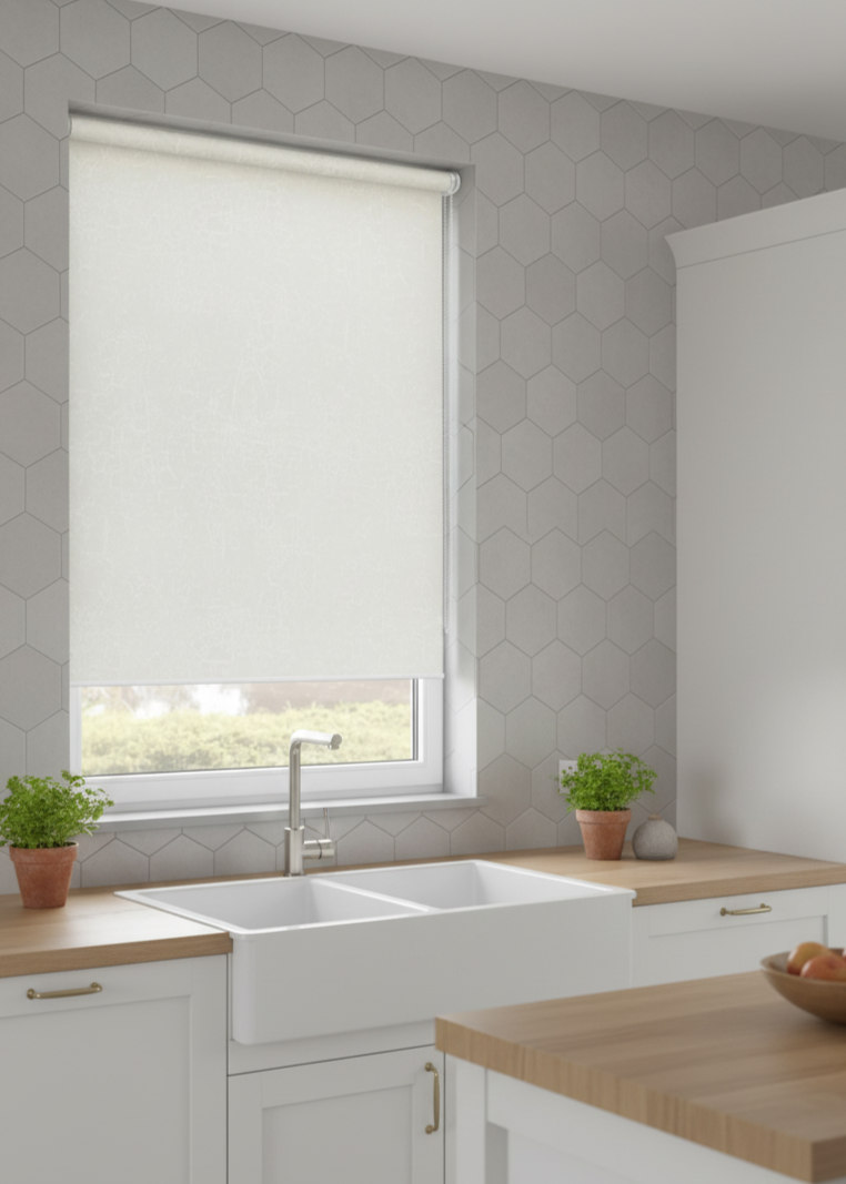 Boston Fr Silk Electrical Roller Blind