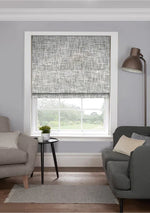 EB Boucle Frost Roman Blind