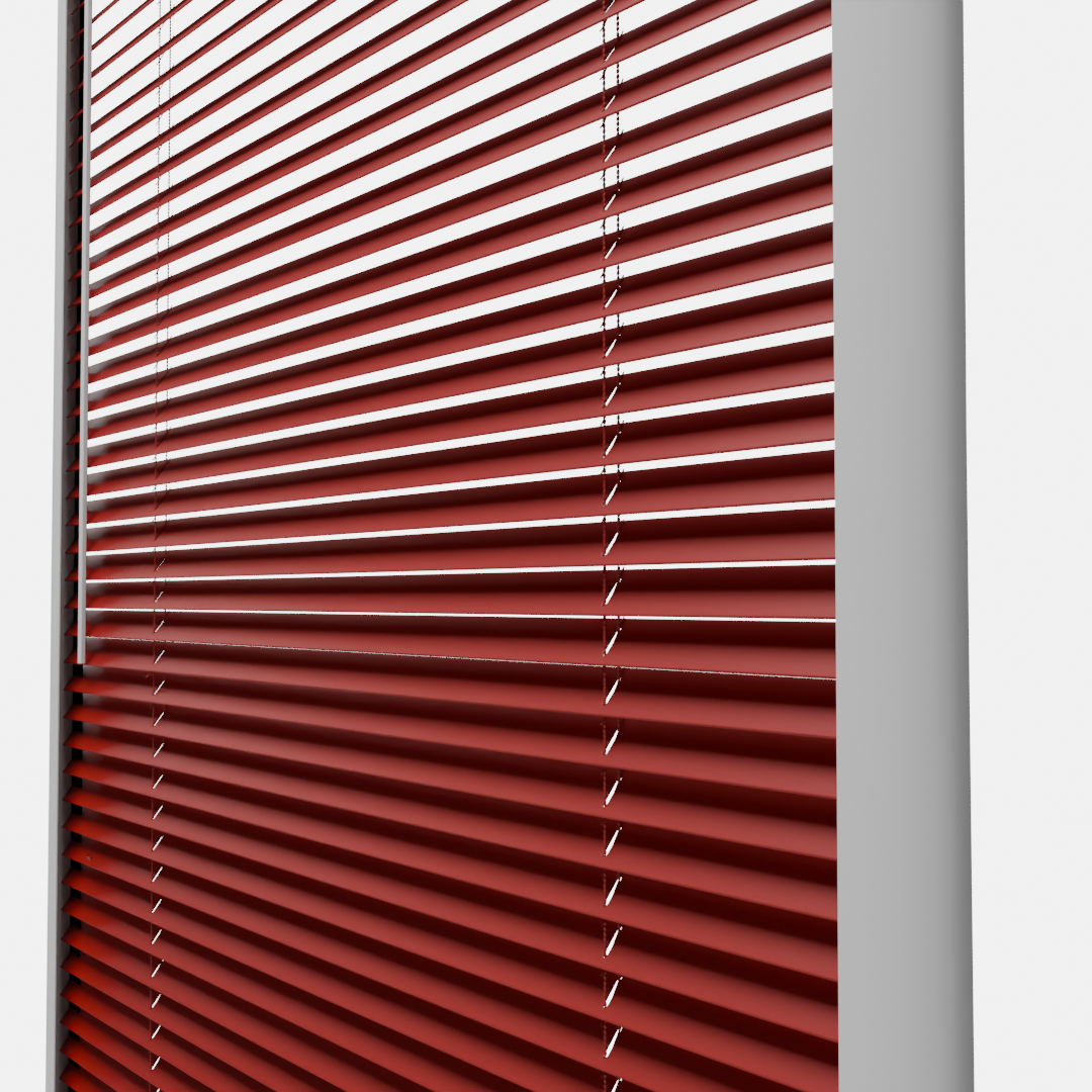 Perfect Fit Metal Blind - Brick - 25mm
