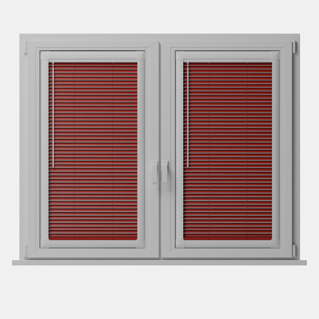 Perfect Fit Metal Blind - Brick - 25mm