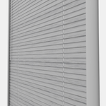 Perfect Fit No Drill Metal Blind - Brushed Nickel - 25mm