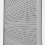 Perfect Fit No Drill Metal Blind - Brushed Silver - 25mm