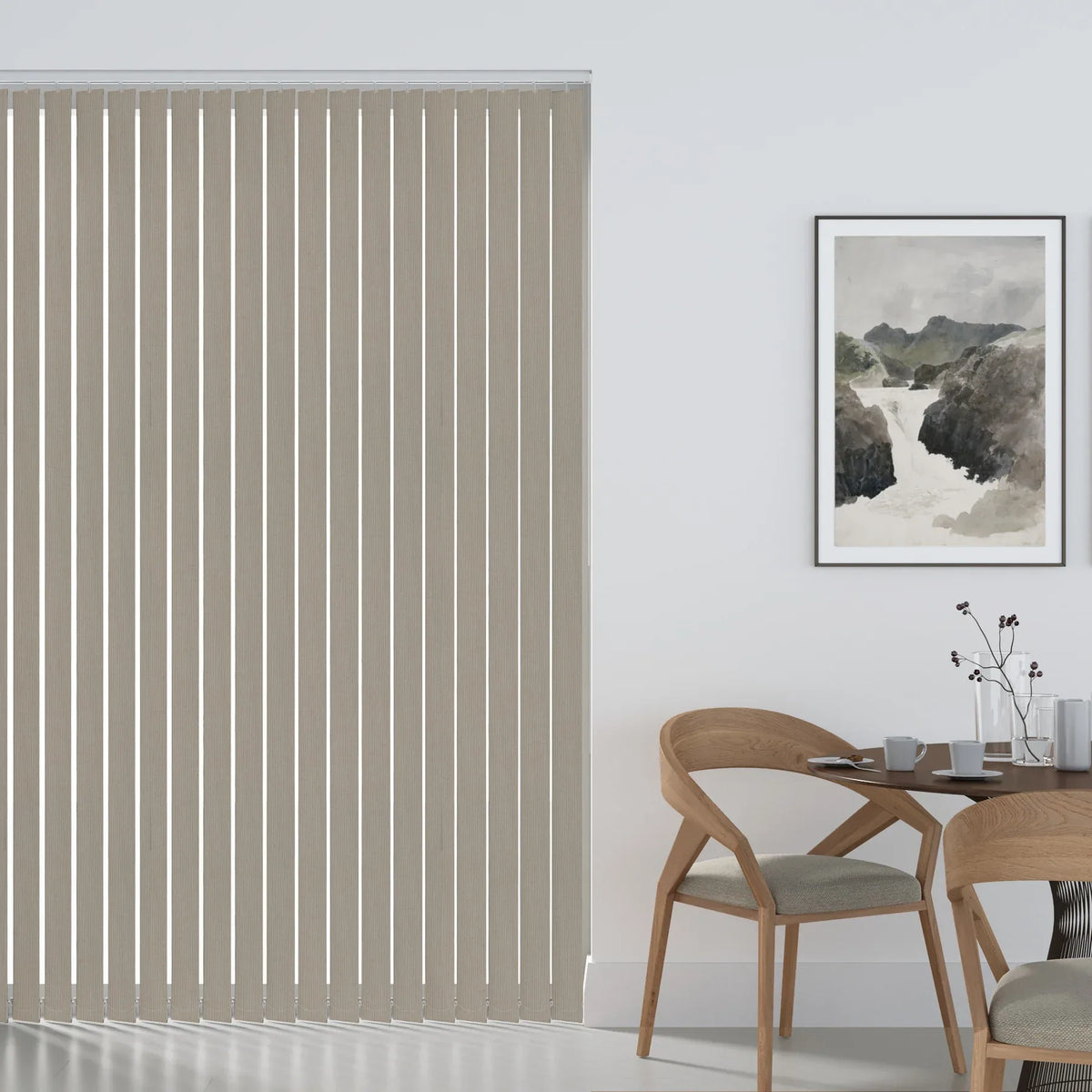 Cairo Blackout Dusk Vertical Replacement Blind Slat