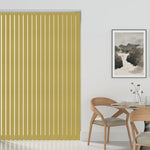 Cairo Blackout Mustard Vertical Replacement Blind Slat