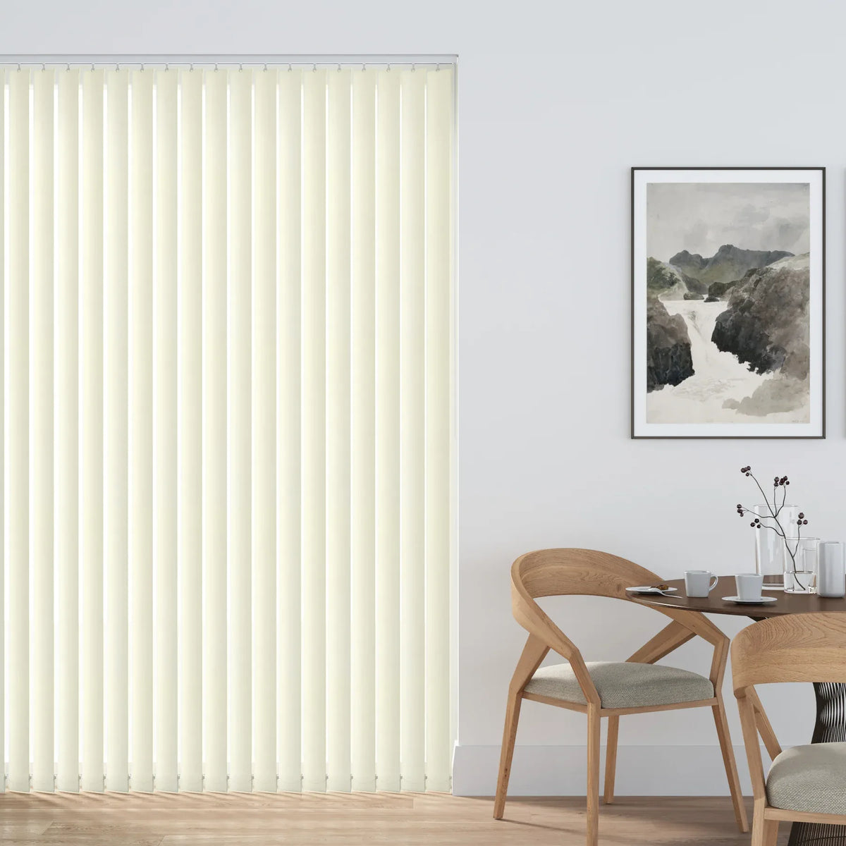 Cloud Cream Vertical Replacement Blind Slat