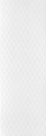 Cross Stich White Vertical Replacement Blind Slat