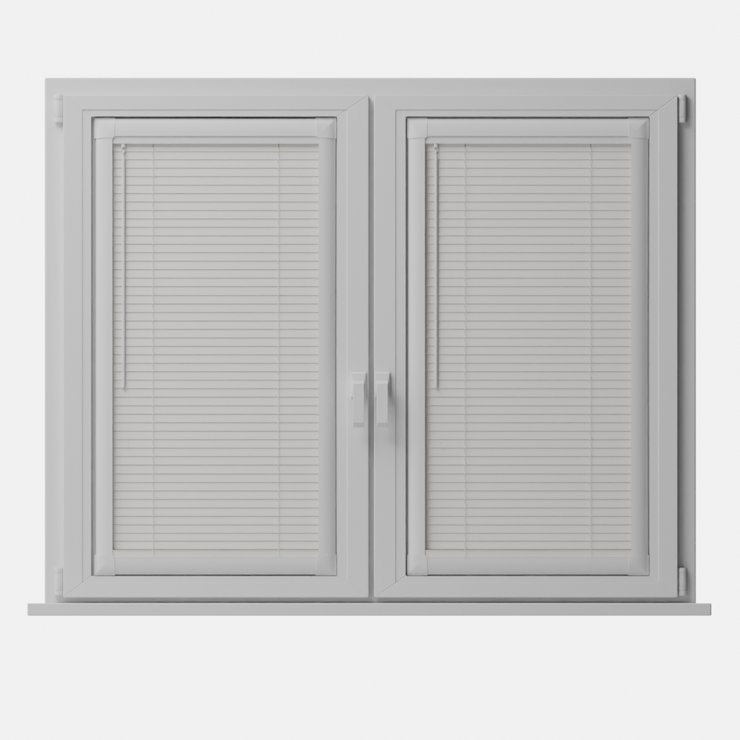 Perfect Fit No Drill Metal Blind - Calico - 25mm