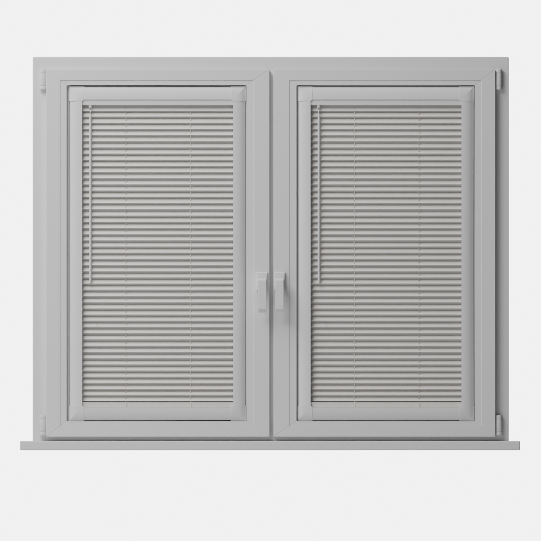 Perfect Fit Metal Blind - Calico - 25mm