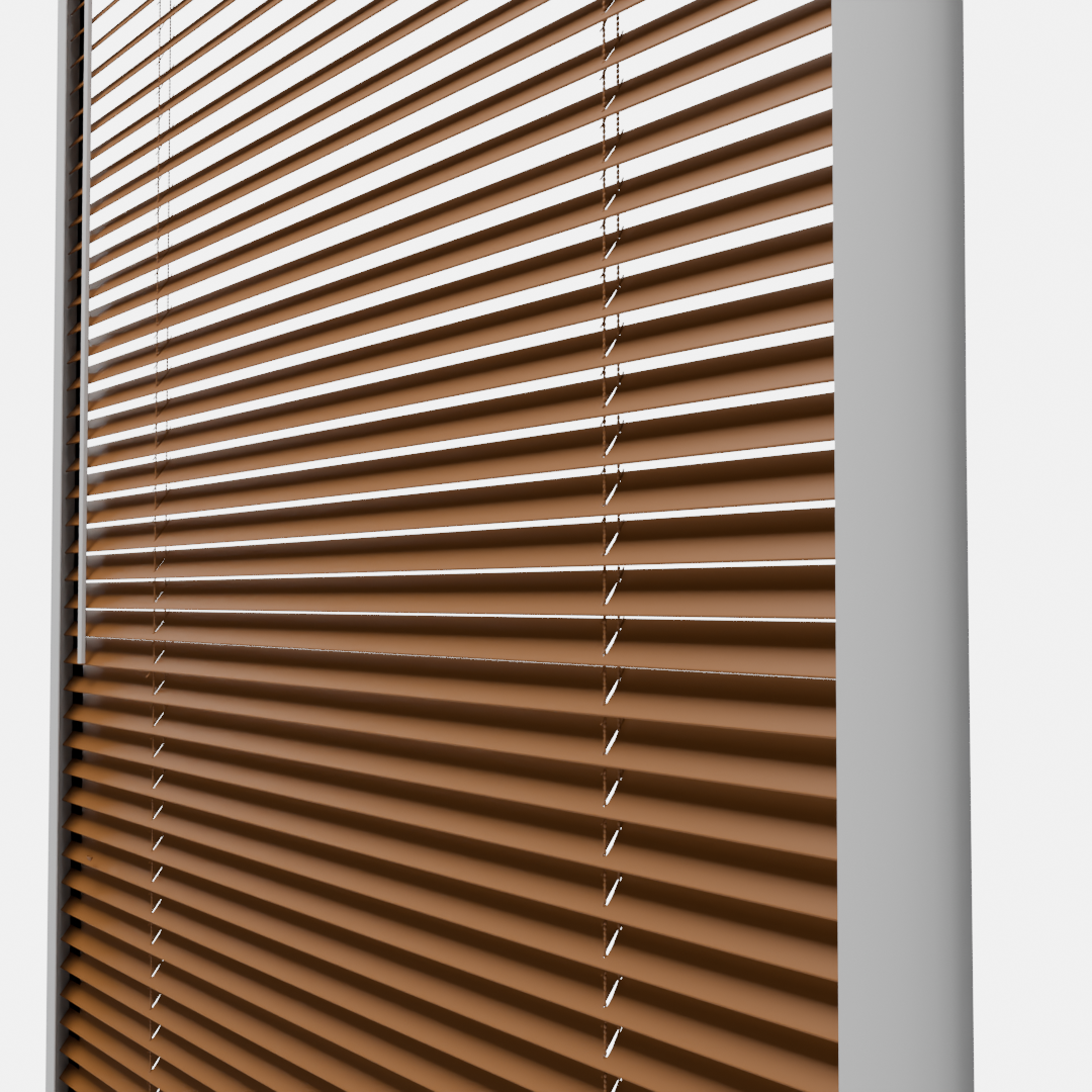 Perfect Fit Metal Blind - Caramel - 25mm