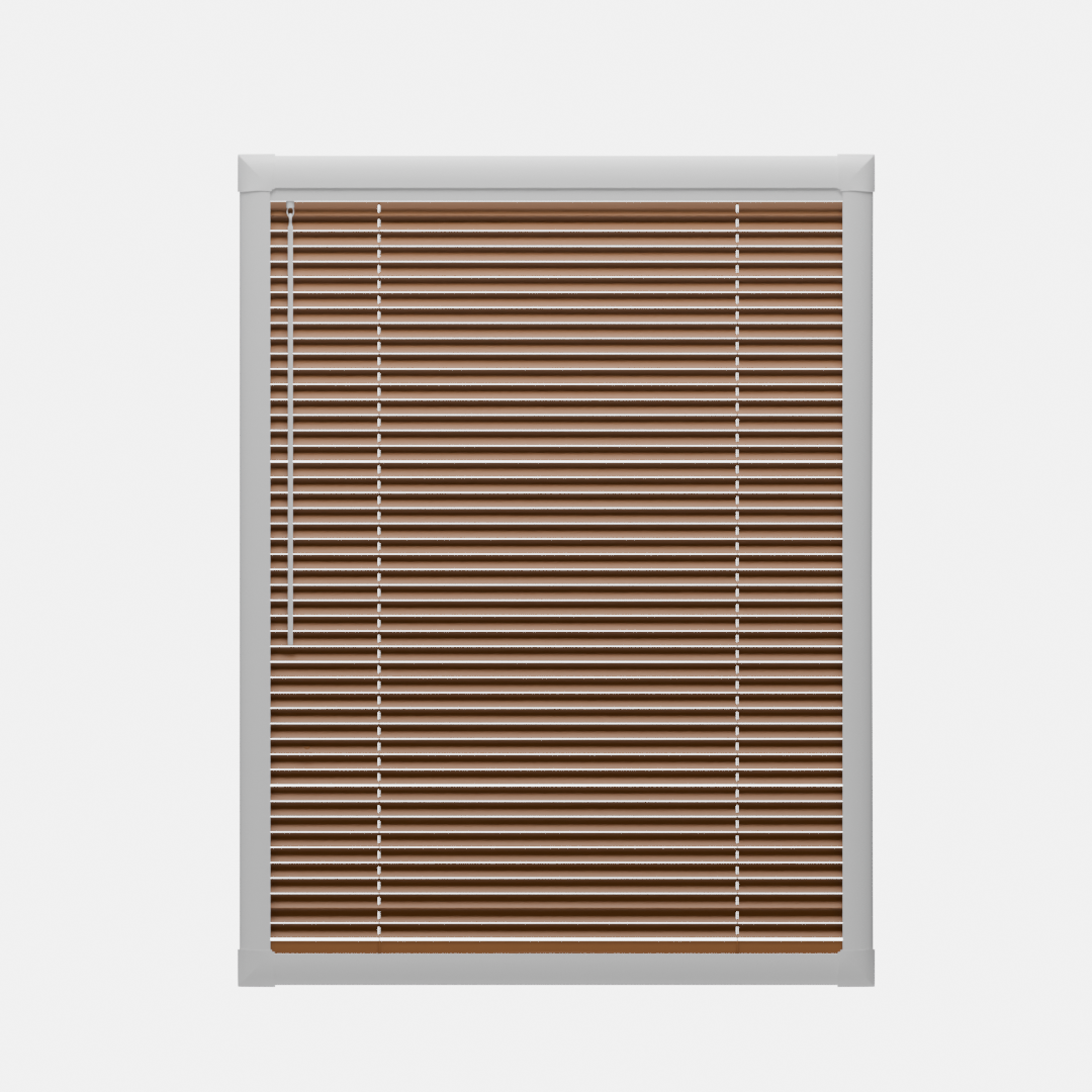Perfect Fit Metal Blind - Caramel - 25mm