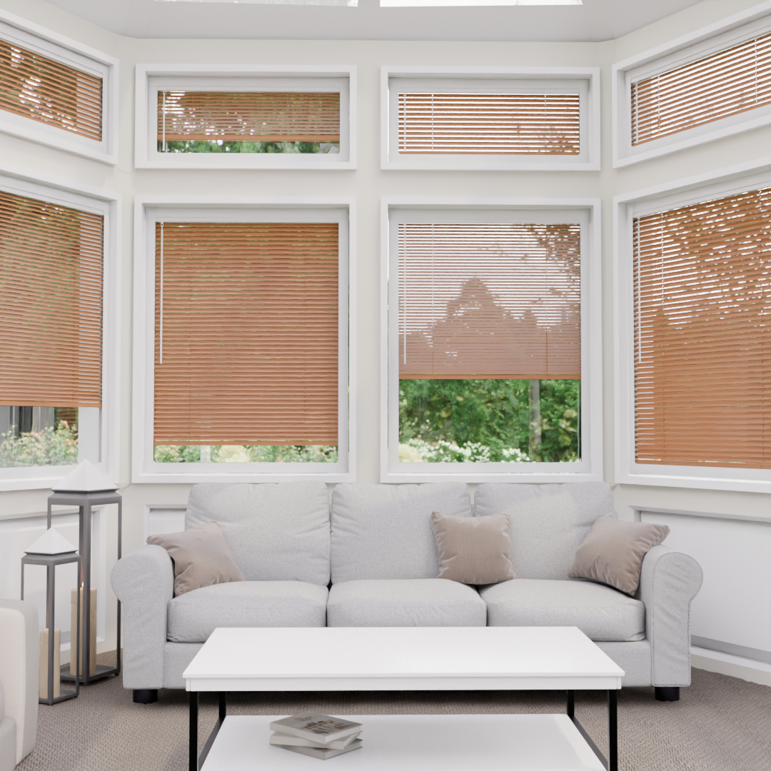 Perfect Fit Metal Blind - Caramel - 25mm