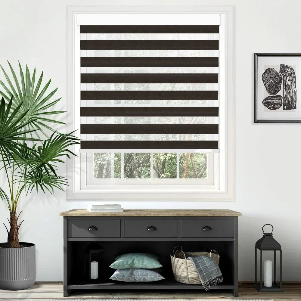 Cashmere Black - Day and Night Blinds