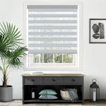 Cashmere Grey - Electrical Day and Night Blinds