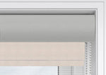 Cashmere White - Day and Night Blinds