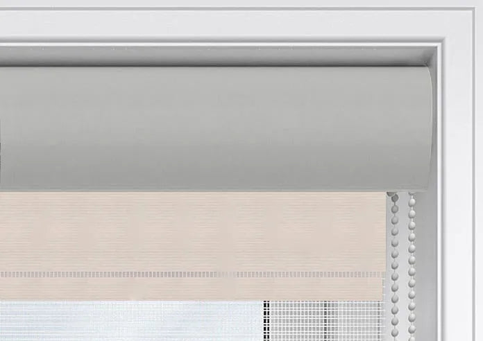 Cashmere White - Electrical Day and Night Blinds