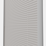 Perfect Fit No Drill Metal Blind - Chalk White - 25mm