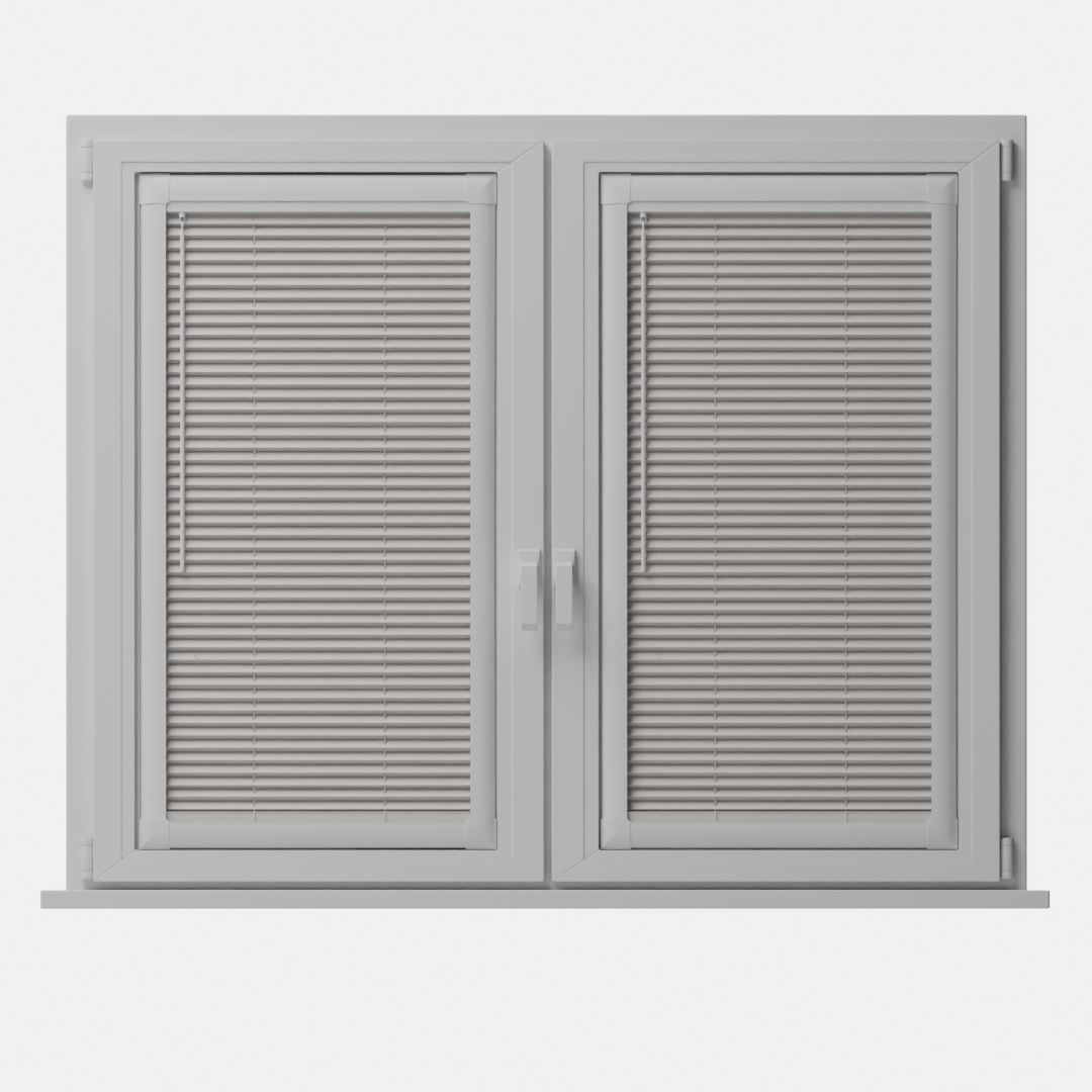 Perfect Fit Metal Blind - Chalk White - 25mm