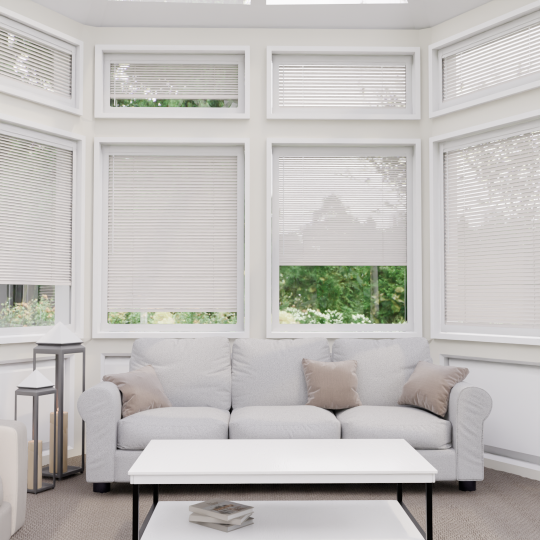 Perfect Fit Metal Blind - Chalk White - 25mm