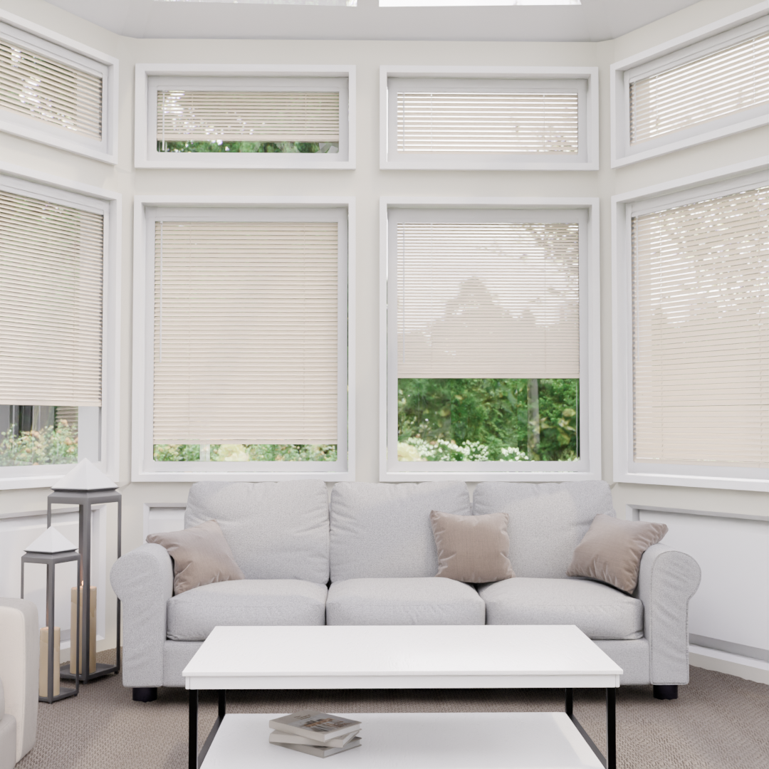 Perfect Fit Metal Blind - Champagne - 25mm