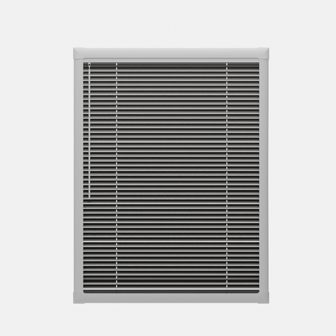 Perfect Fit Metal Blind - Charcoal Grey - 25mm