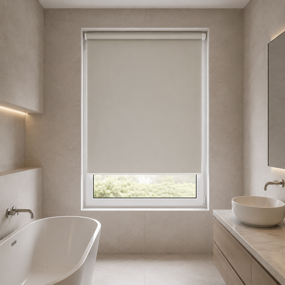 Origin Blackout Grey Roller Blind