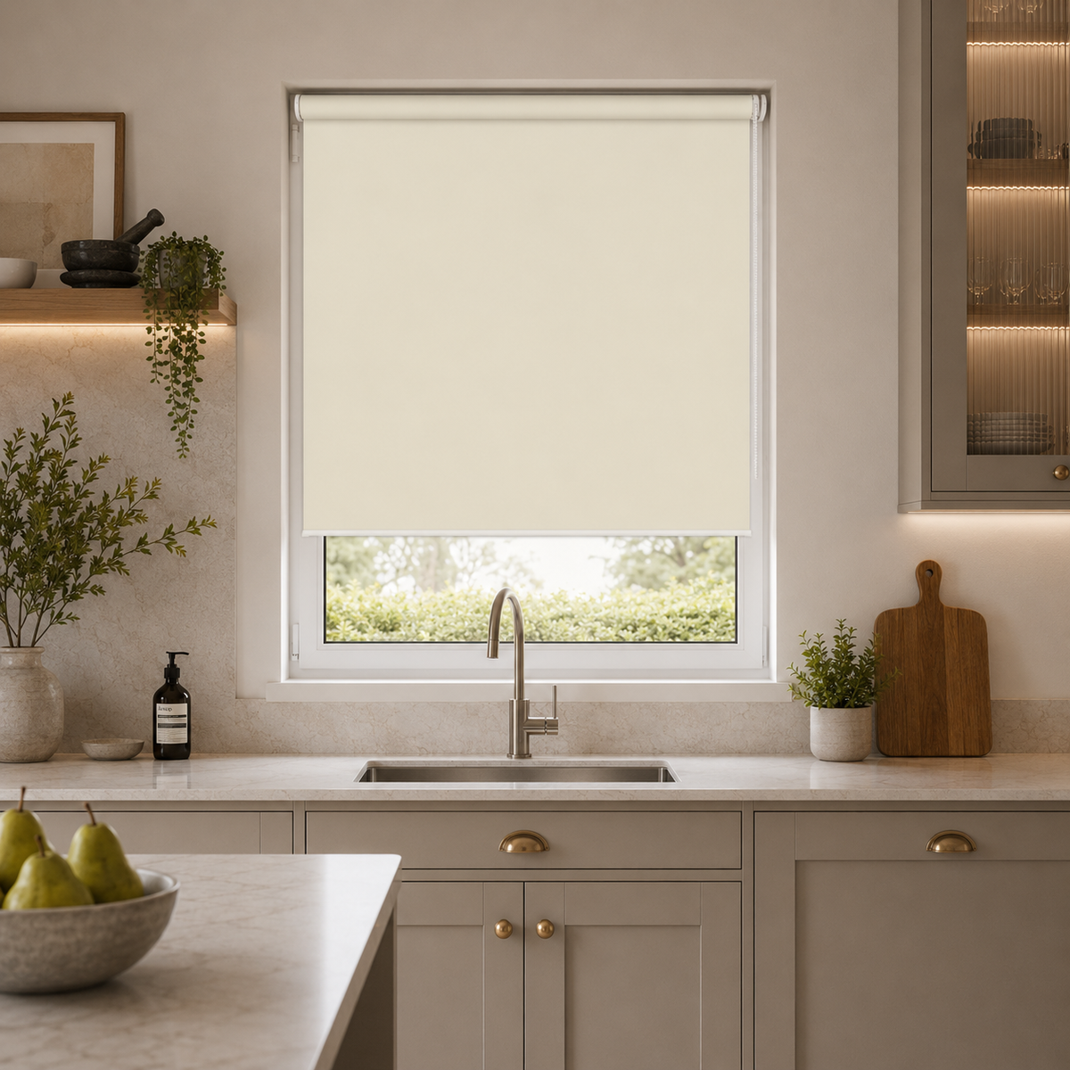 Unity Polaris Champagne Roller Blind