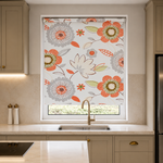 Valentina Poppy Roller Blind