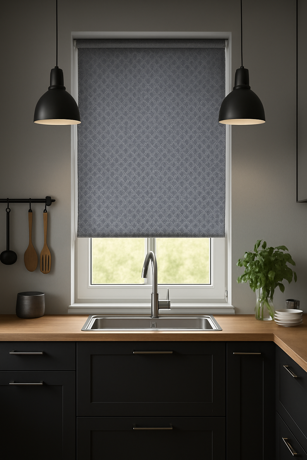 Amelia Denim Roller Blind