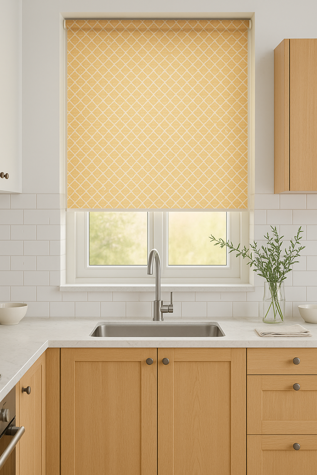 Amelia Saffron Roller Blind