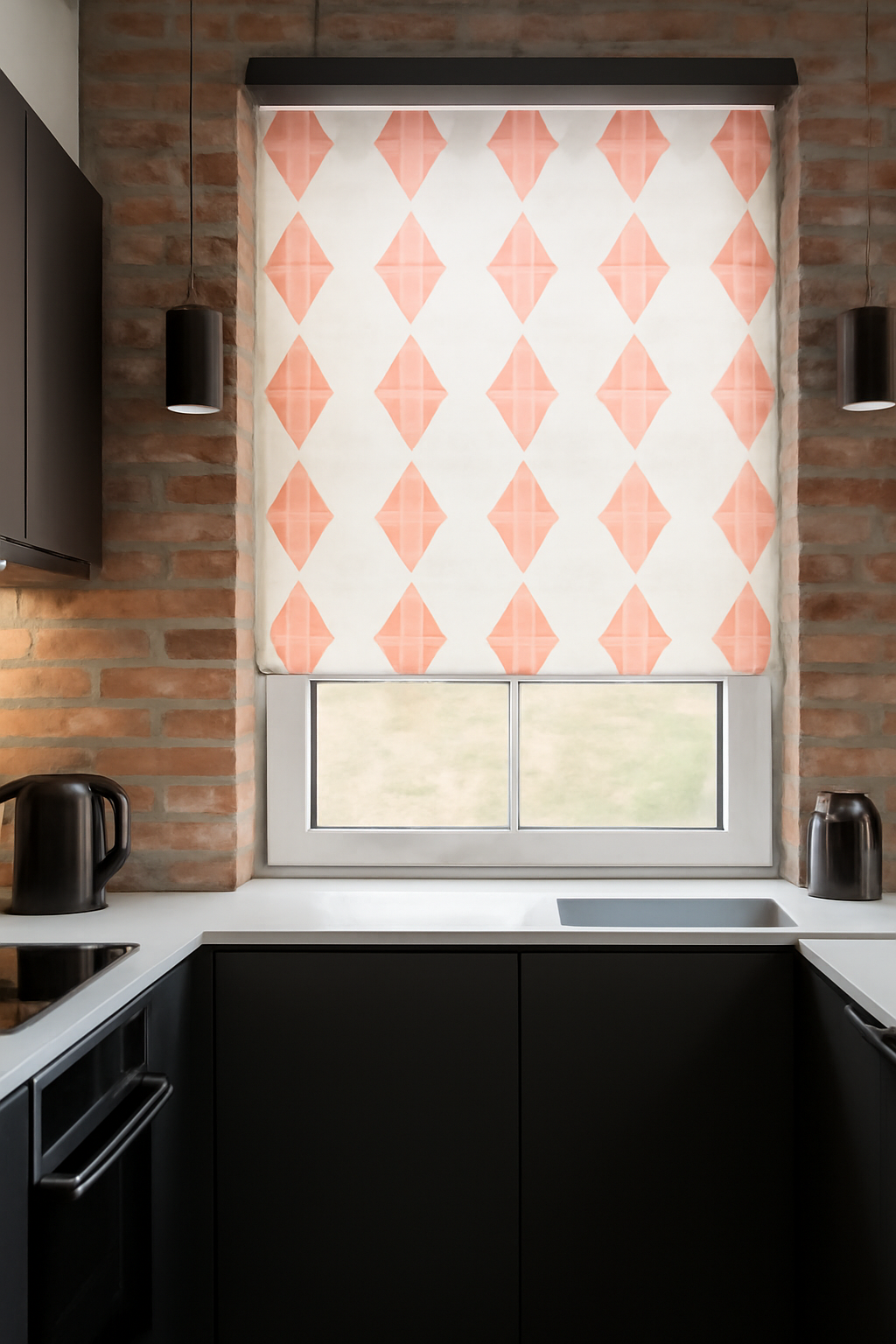 Sorrell Red Roller Blind
